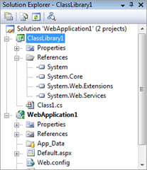 WebApplication1 - Microsoft Visual Studio