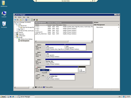 Mount VHD on Windows Server 2008